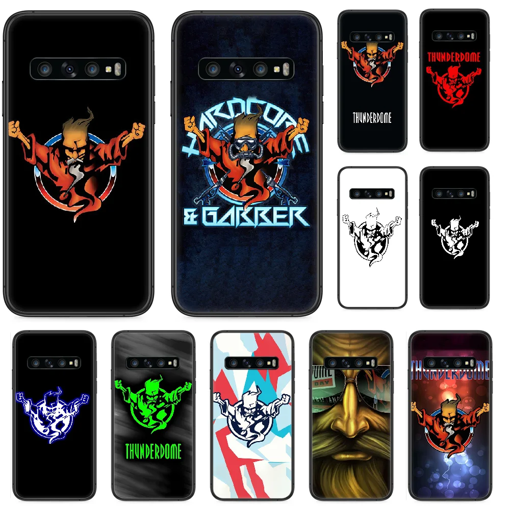 Чехол для телефона Thunderdome Hardcore Wizard Samsung Galaxy S 10 20 3 4 5 6 7 8 9 Plus E Lite Uitra black back soft hoesjes art |