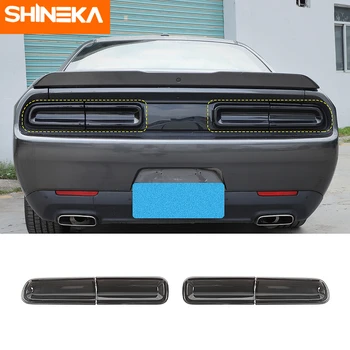 

SHINEKA Car Sticker for Challenger 2015 Car Rear Taillight Lamp Decoration Cover Exterior Accessories for Dodge Challenger 2015+
