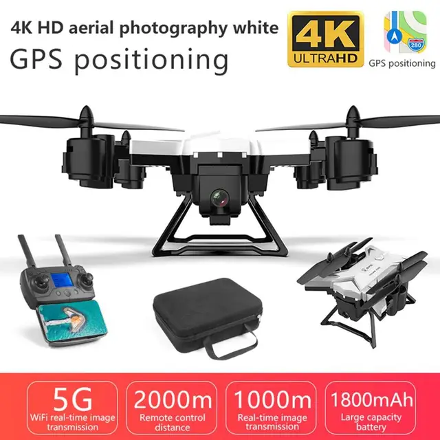 $92.32  KY601g 5G WiFi Drone Remote Control FPV 4-Axis GPS Aerial Toy Foldable Aircraft Geature Photo Video