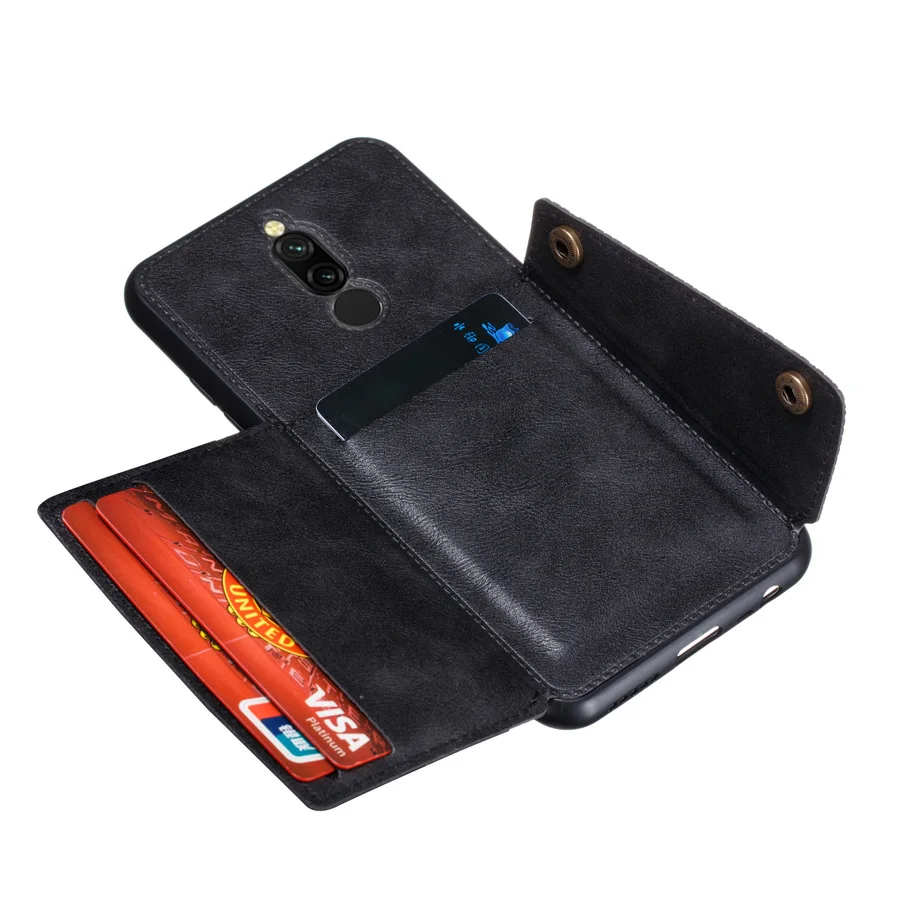 Чехол для Red mi 8 8a Note 8 7 mi 9t Pro Чехол-бумажник для карт для Xiao mi K20 mi 9t Red mi 7a Note 8 T 8 T из искусственной кожи с магнитной подставкой для автомобиля