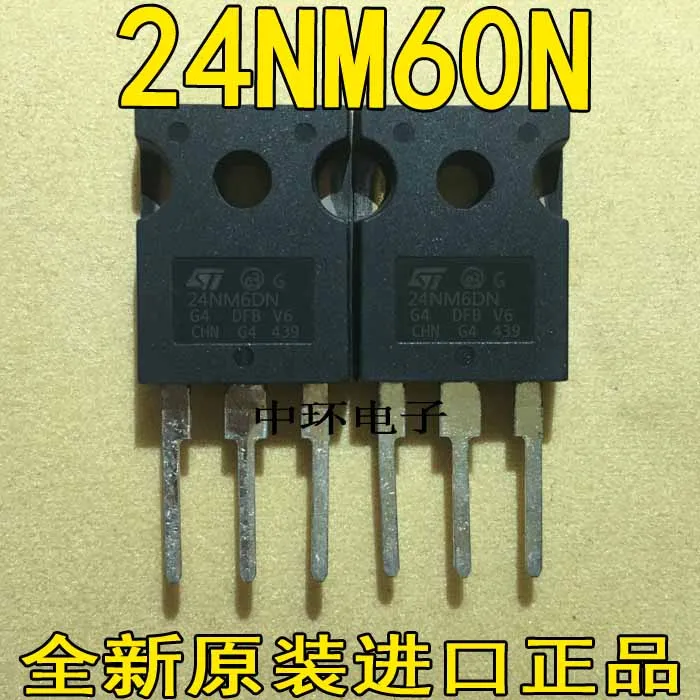 10 шт./лот STW24NM60N W24NM60N 17A/600V TO247