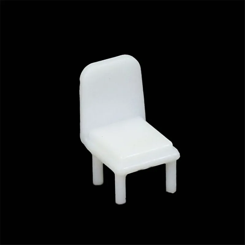 100 шт/партия 1/50 шкала архитектурная модель стула для конструкции мебели здания