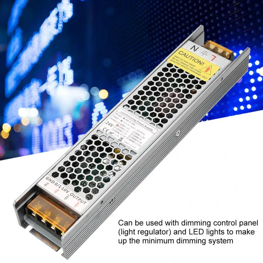 

adjustable switching power supply 24V 4.16A 100W Dimming Power Supply Transformer Adjustable LED Driver