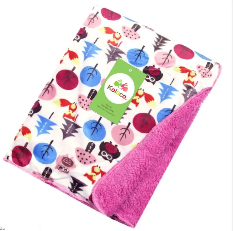 Детские одеяла для новорожденных одеяло с единорогом пеленание обертывание супер мягкое ворсовое одеяло животное зима Манта bebe cobertor - Цвет: 19