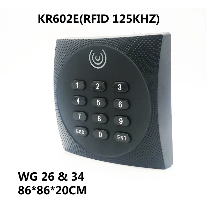 KR602E KR602M клавиатура Wiegand система контроля доступа Slave Card Reader | Безопасность и