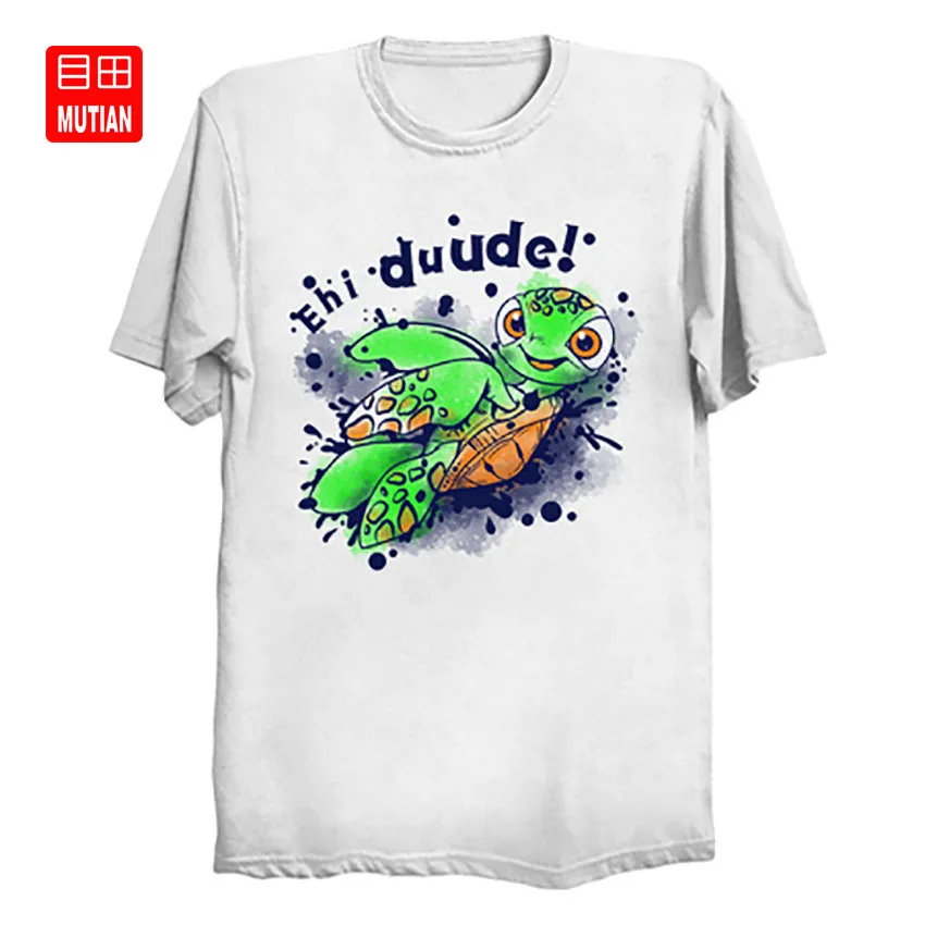 Ehi Duude T Shirt Turtle Cartoon Squirt Carapace Ellr Animal T Shirts Aliexpress
