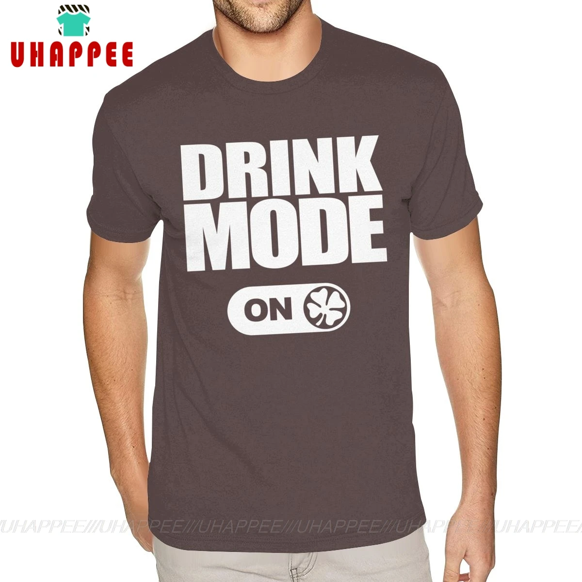 Футболки с надписью &quotGeek Drink Mode On&quot мужские футболки маленького размера