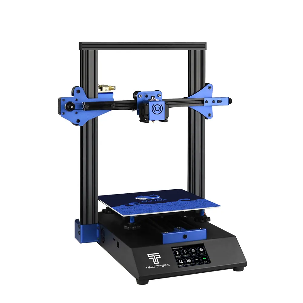 3d принтер Bluer Полный металлический каркас высокая точность Diy kit стеклянная платформа поддержка Автоматическое выравнивание Печать накаливания Run Out Dete