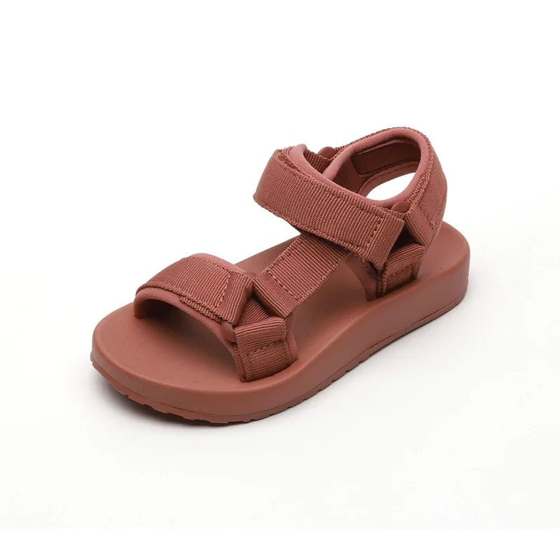 Kid Shoes Summer Style Children Sandals Girls Princess Breath Light  Shoes Kids Flat Sandals Baby Girls Roman Easy Hook Shoes