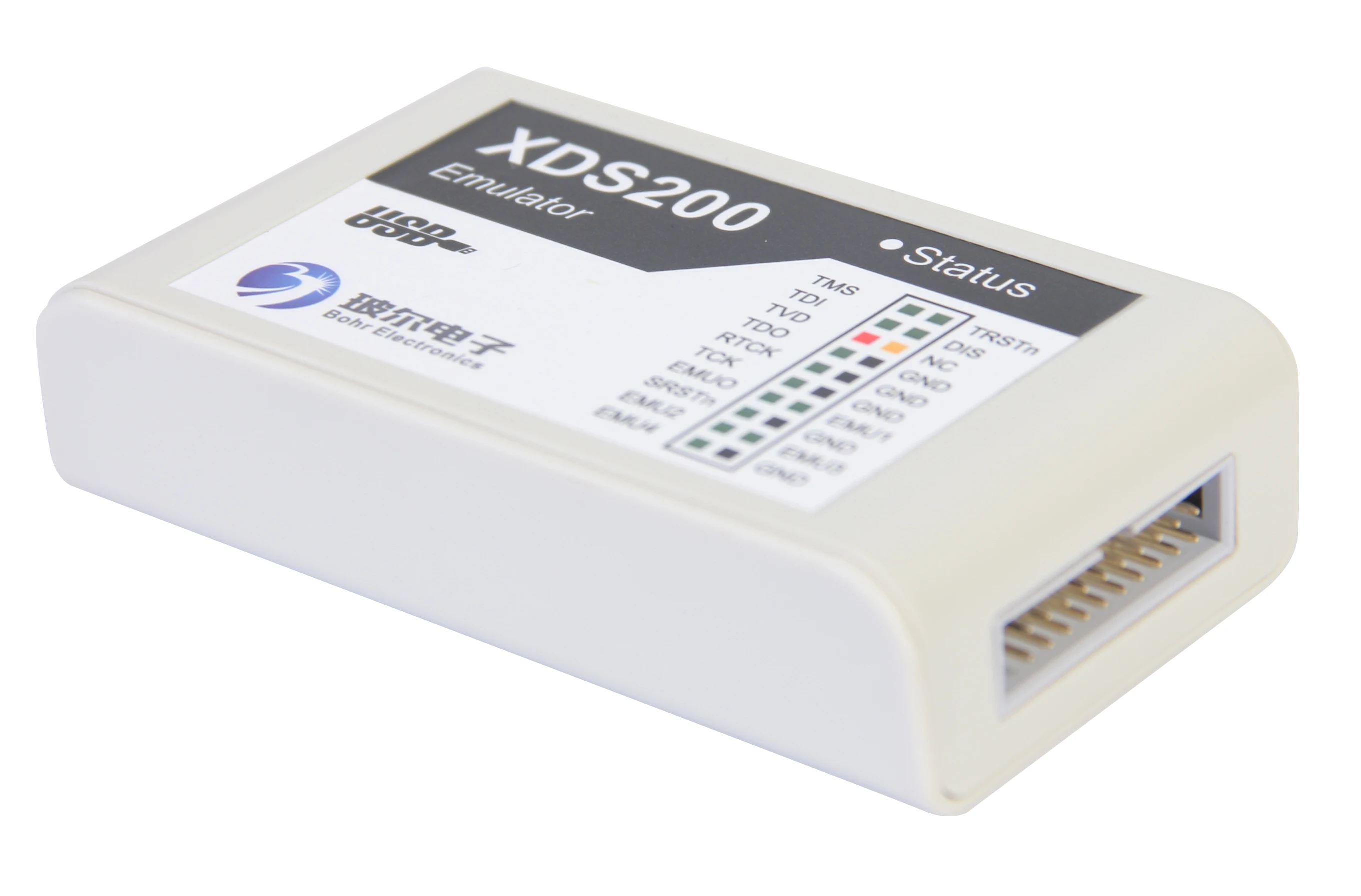 Встроенный эмулятор XDS200 A8 совместим с TI