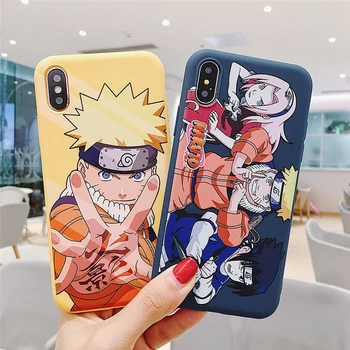 

NARUTO Cell Phone Protective Case For IPhone 11Pro / Max / X / XS / XR6s / 8plus / 7 Lovers Phone Case Cosplay Anime Adult