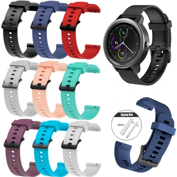 

Colorful Quick Release Band For Garmin Vivoactive3 Silicone Wristband Bracelet For Vivomove HR Replacement Strap For Vivoactive3