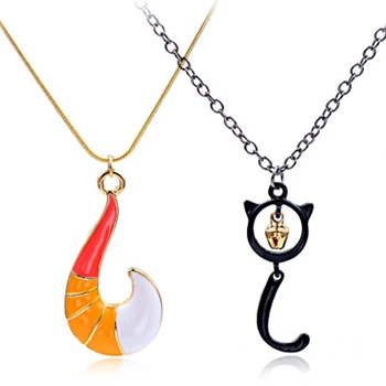 

Fashion Fox Pendant Ladybugs Necklaces Metal Chain Charm Choker Women Men Jewelry Gift