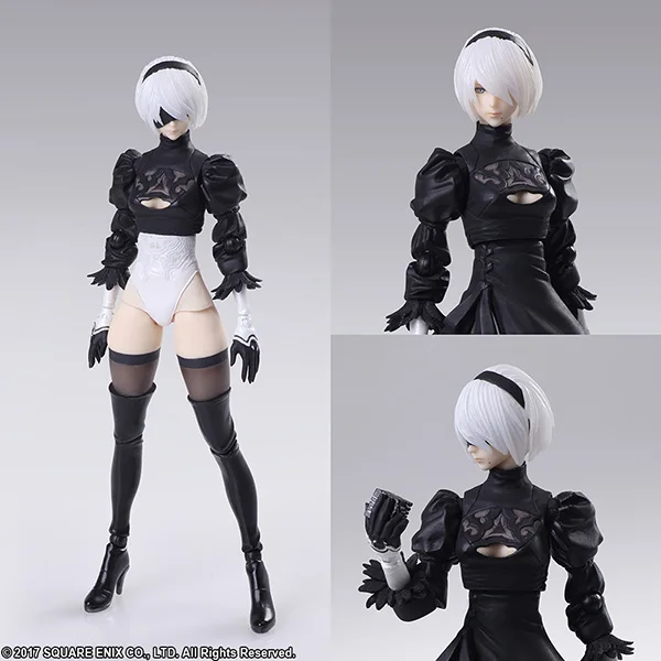PS4 игры аниме Рисунок SQUARE ENIX НИР 2B автоматов YoRHa № 2 Тип B 2B мультфильм игрушки фигурку модели куклы подарок