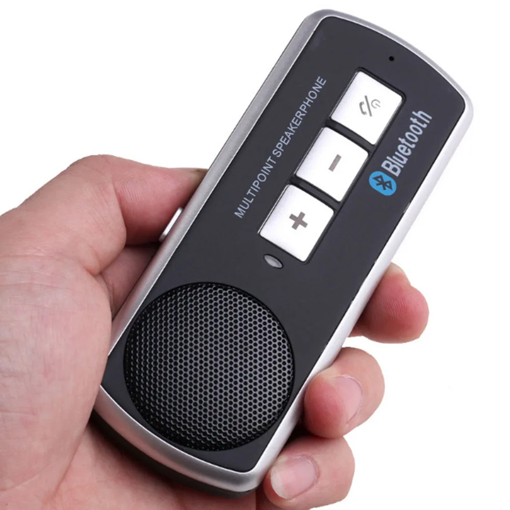 Bluetooth беспроводной автомобильный комплект свободные руки динамик солнцезащитный козырек клип HIFI динамик телефон прочный и практичный