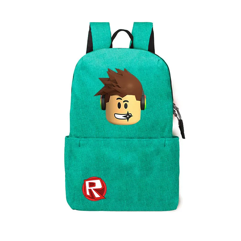 ROBLOX рюкзак для девочек мальчиков подростков детская школьная сумка женская классная сумка mochila feminina школьный рюкзак