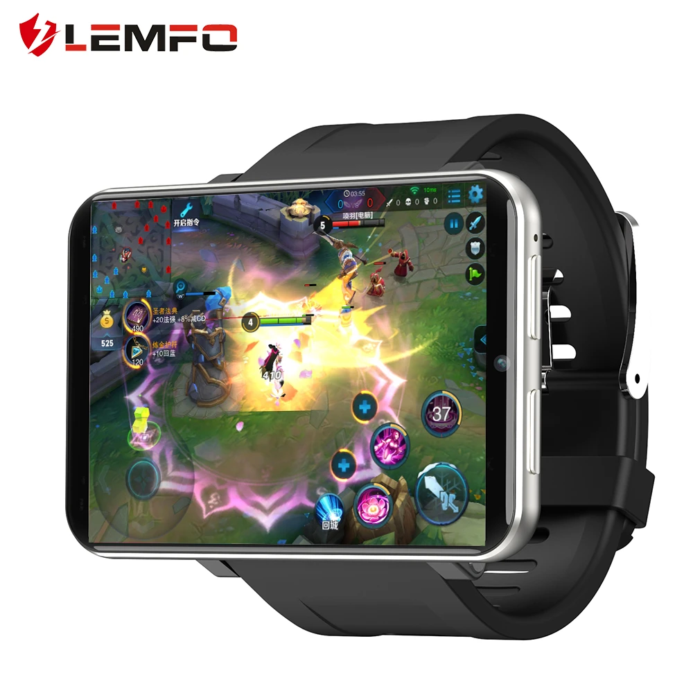 Lemfo Lemt 4G 2.86 Inch Scherm Smart Horloge Android 7.1 3Gb 32Gb 5MP  Camera 480*640 resolutie 2700Mah Batterij Smartwatch Mannen|Smart Watches|  - AliExpress