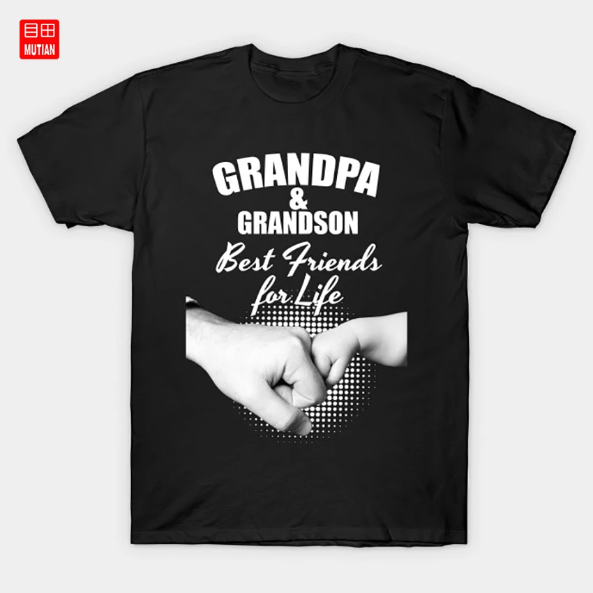 Abuelo y Nieto mejores amigos de por vida camiseta Dada padres para padres abuelo papá abuelo|Camisetas| - AliExpress
