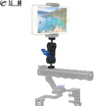 

Multi-Function Double Ball Head Bracket 360 Magic Arm Mount 1/4" Tripod Adapter CNC for Monitor LED Light DSLR Camera Accessory