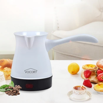 

Portable 220V EU Electric Coffee Pot Boiled Milk Coffee Kettle For Gift 500W Turkey Coffee Maker Colorful Mini Coffee Machine