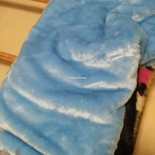 Хорошее качество имитация кроличьего меха 2 см ворс плюшевая ткань, войлочная ткань, 180 см* 50 см/шт