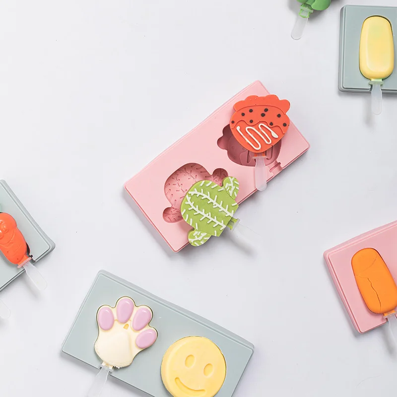 silicone mold Forms for ice cream Mousse kitchen accessories bakery tools Animals Shape Jelly 3d pastry mould chocolate molds