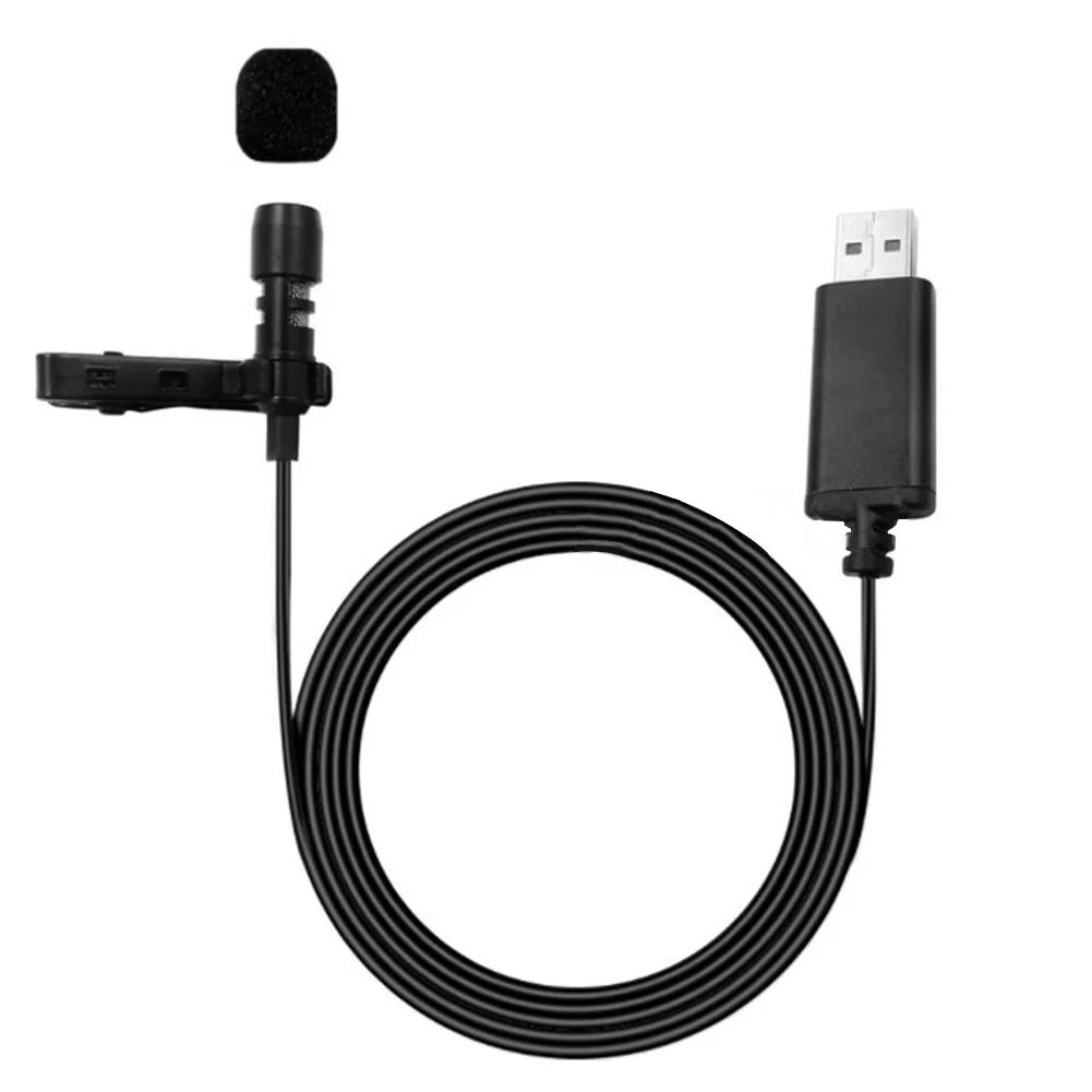 Портативный мини-микрофон с USB петличный микрофон на лацкане зажимом внешние