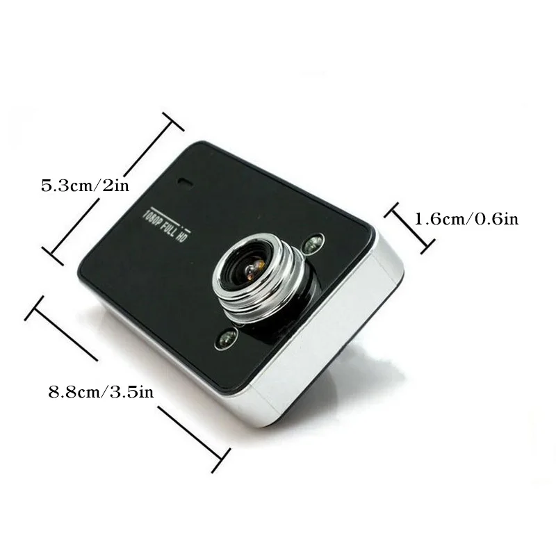 Portable Car Camera Recorder Auto Tachograph Car Video Recorder Dash Cam DVR Camera 3.7 Inch Ultra Wide Angle Parking Monitor (6)