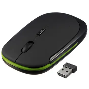 

Slim 2.4GHz Wireless Mouse for Laptop PC 1600DPI 10m Operating Distance for laptop PC Optical Wireless Computer Mouse