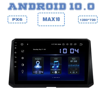 

max10 PX6 10.2" IPS Android 10.0 Car GPS Radio Multimedia for Toyota corolla 2019 2020 WIFI USB DSP 4+64GB Auto Stereo