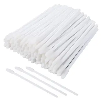 

500pcs/Pack Disposable Makeup Brush Lip Brush Lipstick Gloss Mascara Wands Cleaning Eyelash Cosmetic Brush Applicators