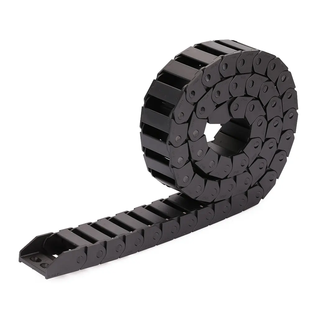 

1530mm 1M Plastic Towline Cable Drag Chain Drawn Wire Cutting Machine Black