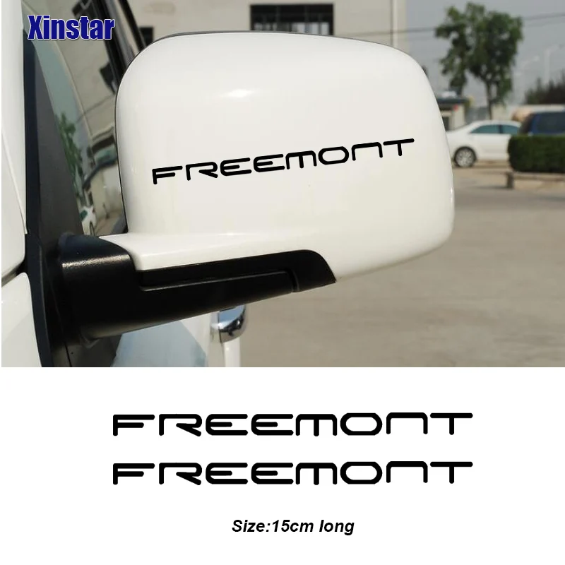 2 шт. Автомобильная наклейка на зеркало заднего вида для Fiat Freemont | Автомобили и