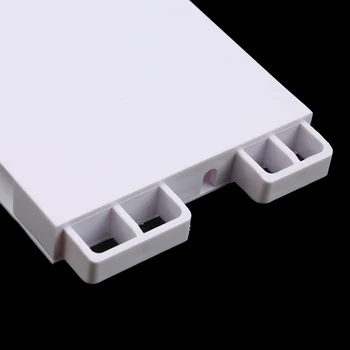 

Wall Mounted Waterproof Storage Rack Toilet Bathroom Pressure Plate Facing Plastic Shower Basket Floating Shelf