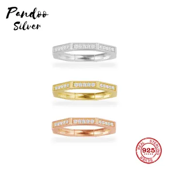 

Fashion Charm Sterling Silver Copy 1:1 Replica,Pink Silver Octagonal Ring Yellow Silve Octagonal Ring Monaco Luxury Jewelry Gift