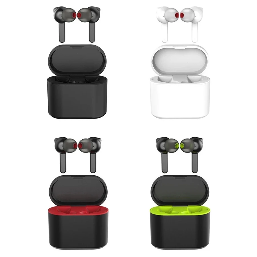 TWS GW15 5 0 беспроводная Bluetooth гарнитура с зарядкой защита от пота встроенный