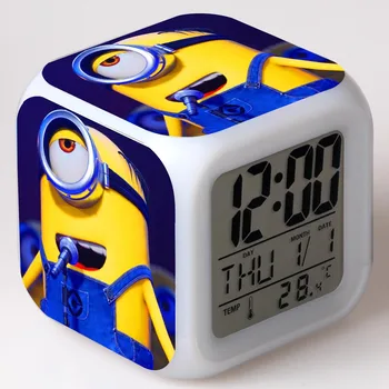 

Despicable Me 3 Despicable Me 3 Despicable Me 3 Gelu Colorful LED Alarm Clock