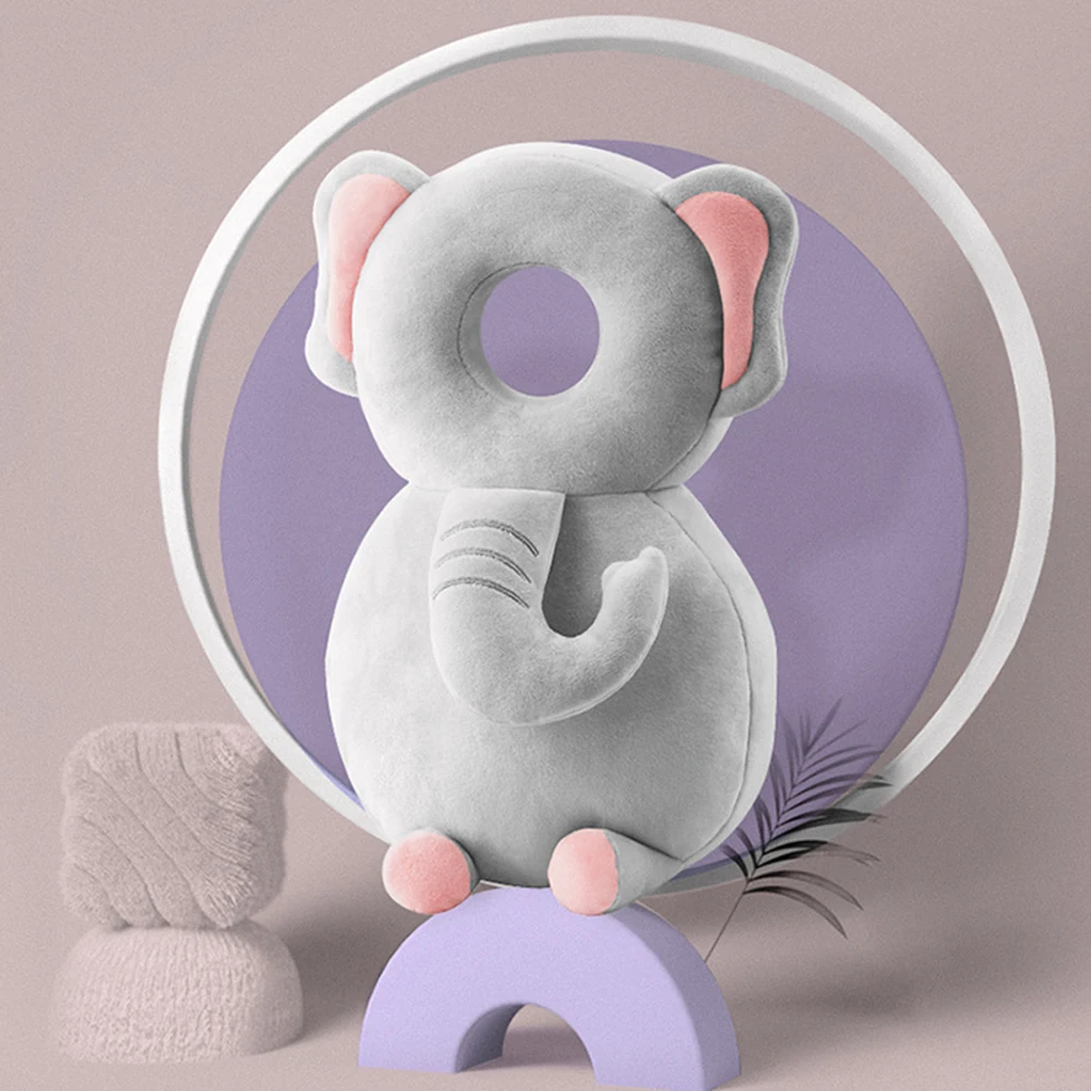 

Toddler Head Protector Safety Pad Cushion Back Prevent Injured Bee Cartoon Security Pillows 1-3Y Baby Anti-fall Pillow