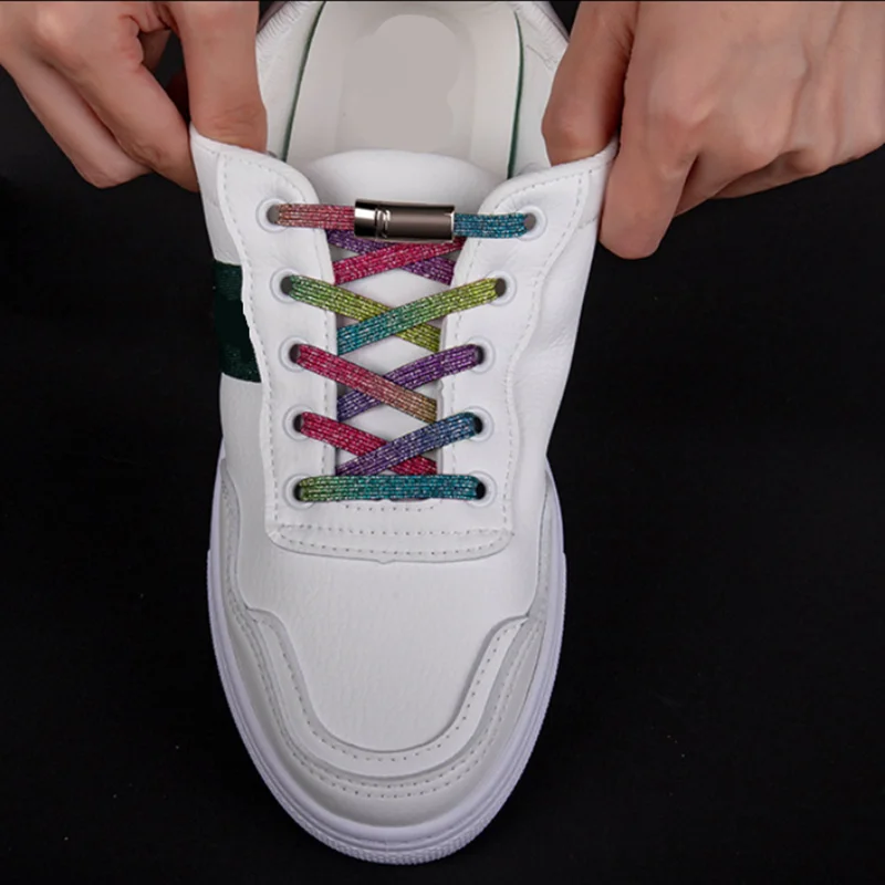 Магнитные шнурки для обуви эластичные без завязывания специальные креативные