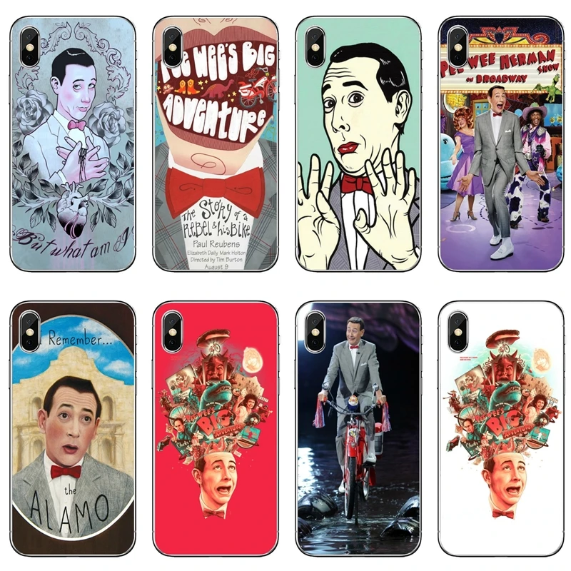 Аксессуары чехол для телефона iPhone 11 Pro XS Max XR X 8 7 6 6S Plus 5 фотоблесток 4 iPod Touch Pee Wee Herman