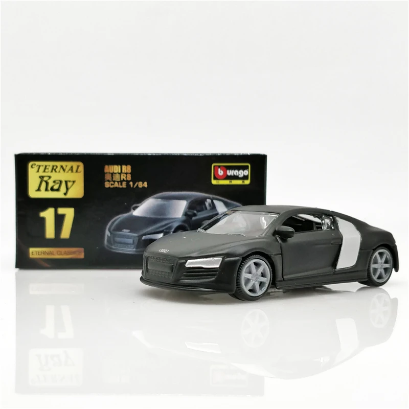 1:64 Skala Bburago Klasik Abadi Audi R8 