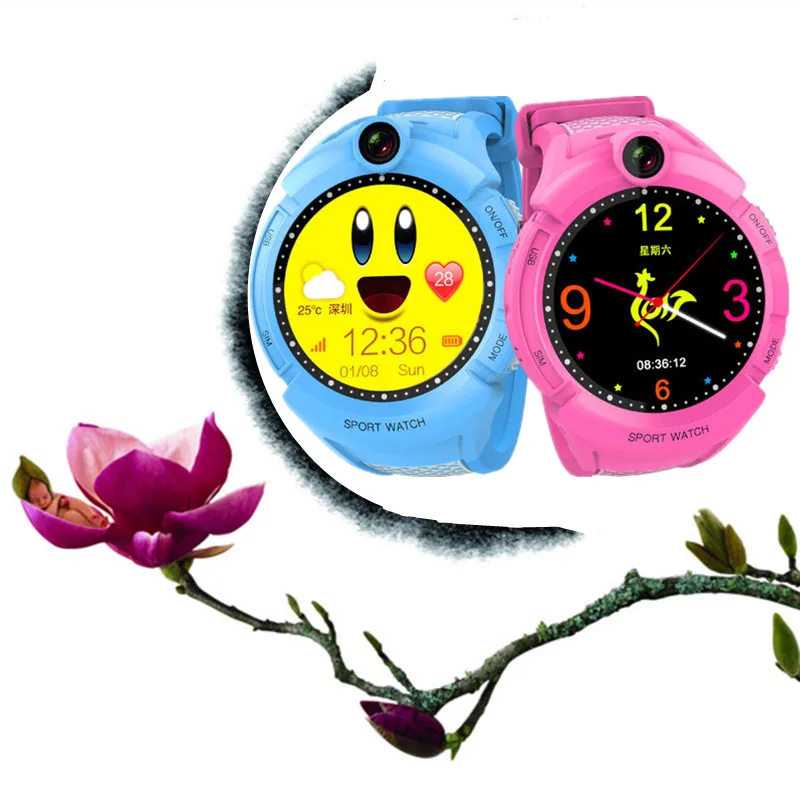 

GPS LBS Smart Watch Kids Children Watch SOS Call Location Finder Locator Tracker Anti-Lost Monitor FOR Android IOS Q10 Russian
