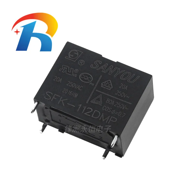 50 шт. Новый SANYOU SFK 112DMP 12VDC 124DMP 24VDC 4PIN 20A кондиционер специальный реле HF102F P/G4A 1A PE