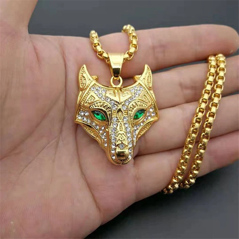 Men Stainless Steel Viking Wolf Head Pendant Necklace With Chain Iced Out Gold Color Animal Norse Talisman Ethnic Jewelry Pendant Necklaces Aliexpress Men Stainless Steel Viking Wolf Head Pendant Necklace With Chain Iced Out Gold Color Animal Norse Talisman Ethnic Jewelry Pendant Necklaces Aliexpress