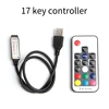 USB LED RGB Remote Controller Light 5 12 24 V Volt 3 17 24 Key Wireless RGB USB IR RF Remote Controller 5V 12V 24V USB LED Strip ► Photo 3/6