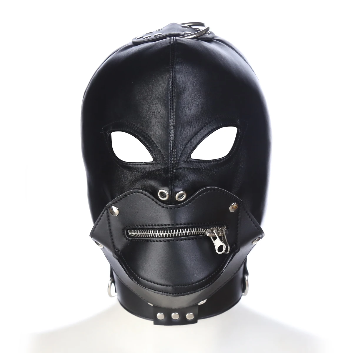 Details about   PU Leather adjustable Bunny ear Head Harness Headgear Mask club Cosplay Roleplay 