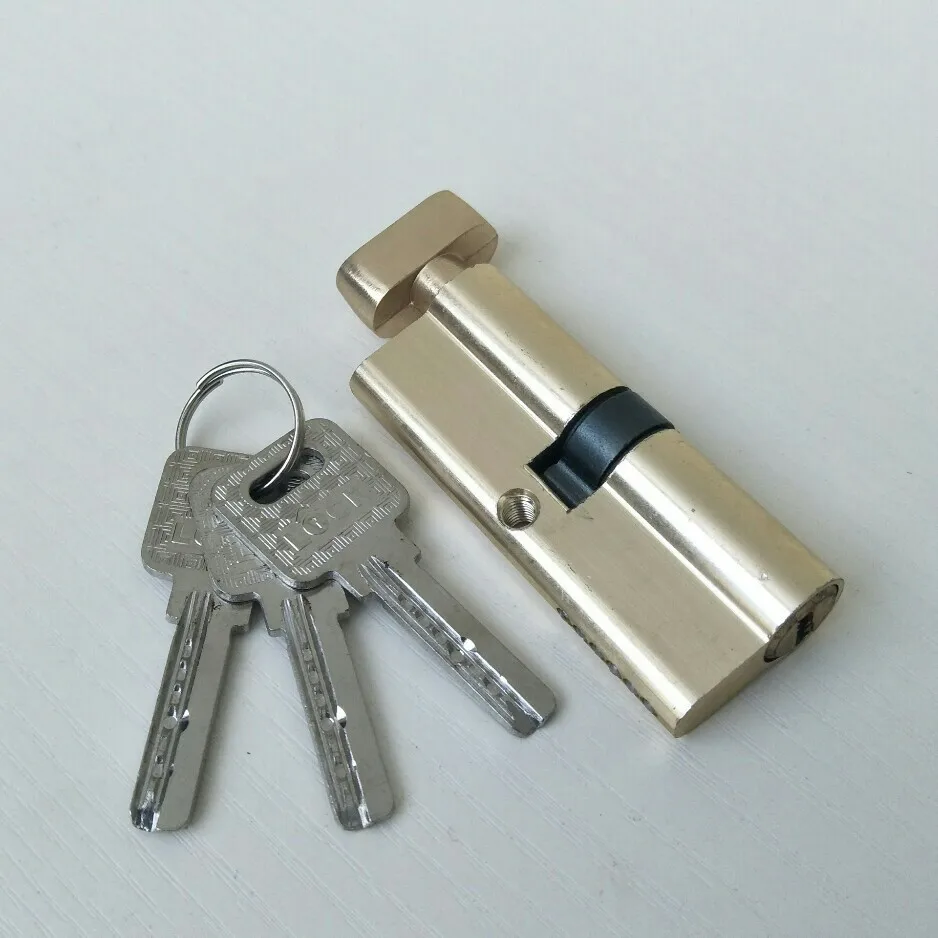 

Door Lock Cylinder Steel Wooden Door Universal Lock Cylinder Small 70 Single Open Inner Door Plum Aluminum Iron Open Lock Cylind