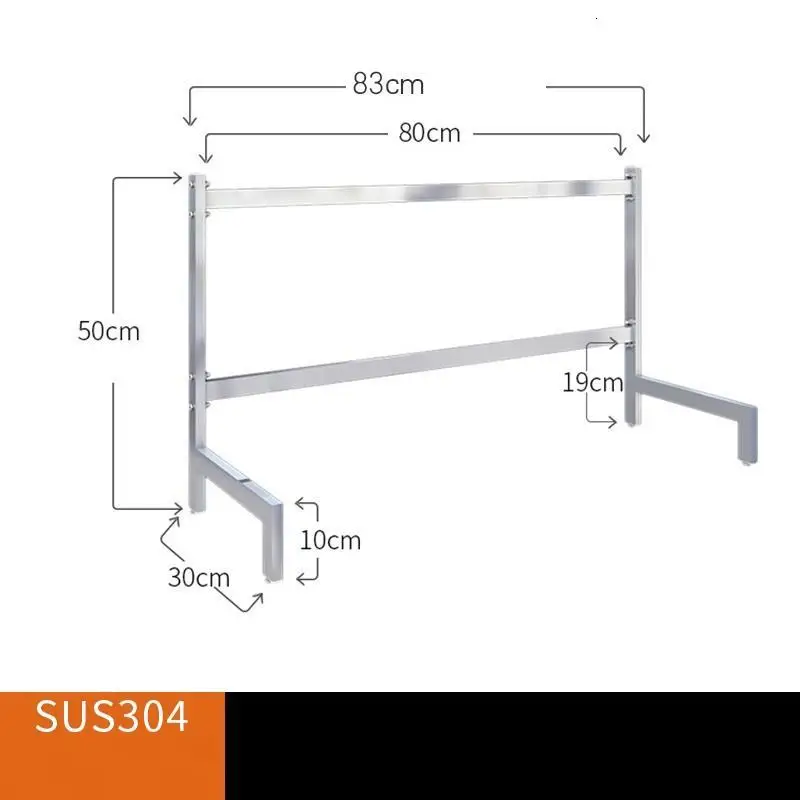 Number 11 Аксессуары для сушки посуды Especias Etagere butteret Cucina из нержавеющей стали кухонный стеллаж Органайзер Cozinha Cocina кухонный Органайзер - Color: Number 11