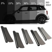 300x75 см VLT автомобильное домашнее Окно Стекло Тонировочная пленка рулон с скребком для автомобиля боковое окно Блокировка контроль анти УФ окно