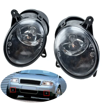 

Car-styling Front Halogen Fog Light Fog Lamp Assembly With Bulbs For A-udi A6 C5 S6 Quattro 2002 2003 2004 2005
